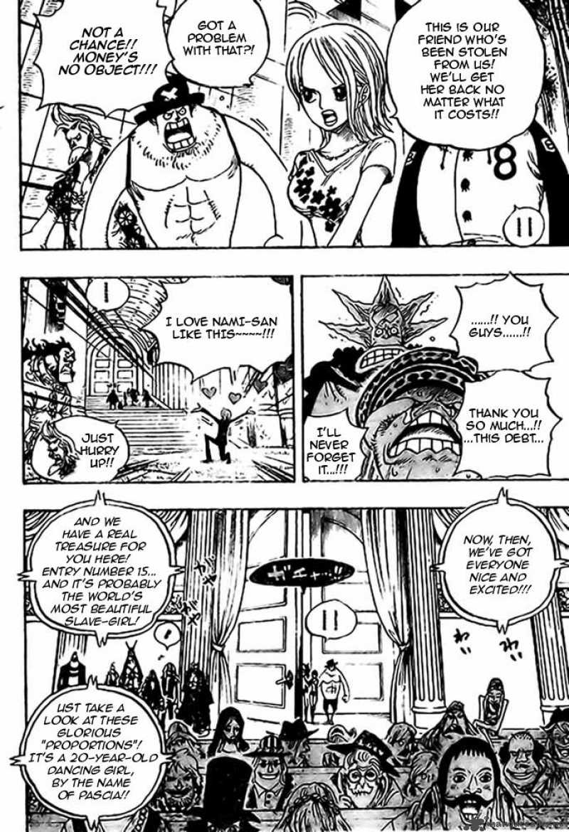 One Piece Chapter 501 - Page 10 in English