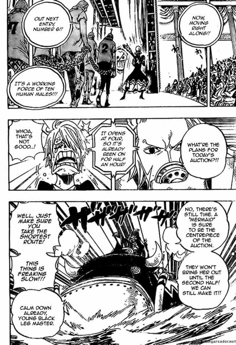 One Piece Chapter 501 - Page 4 in English