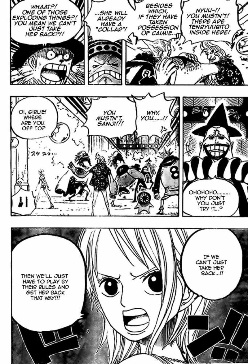 One Piece Chapter 501 - Page 8 in English