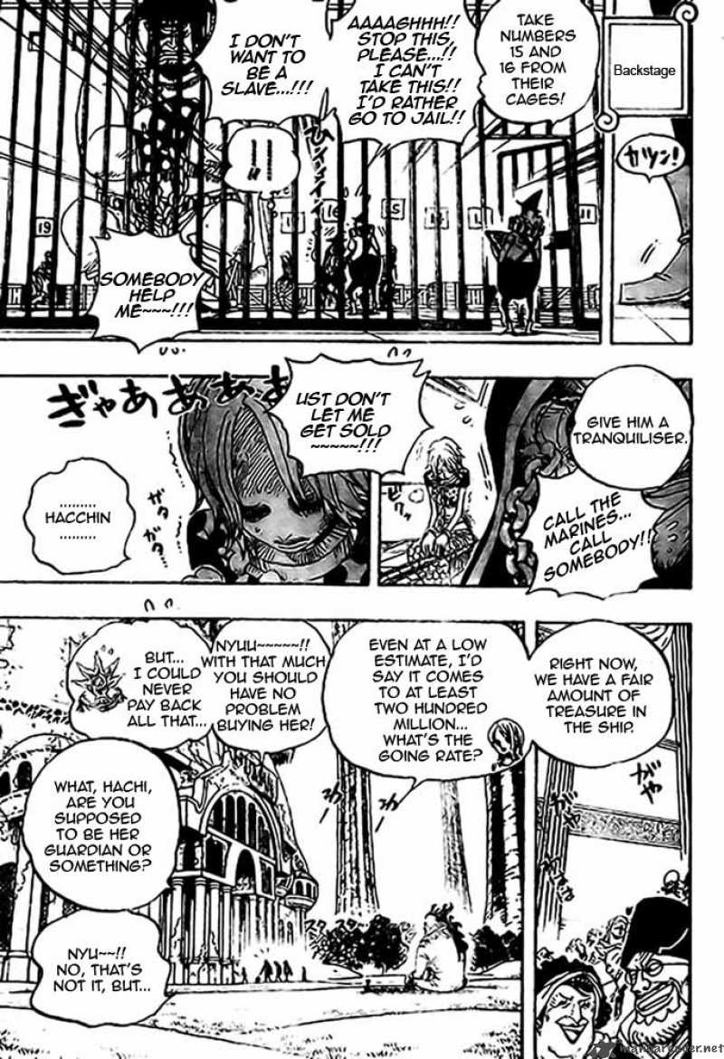 One Piece Chapter 501 - Page 9 in English