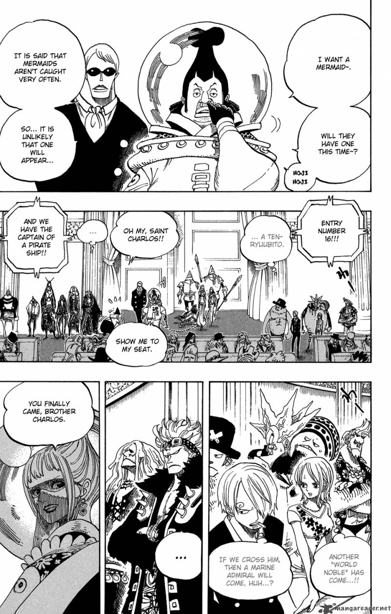 One Piece Chapter 502 - Page 3 in English