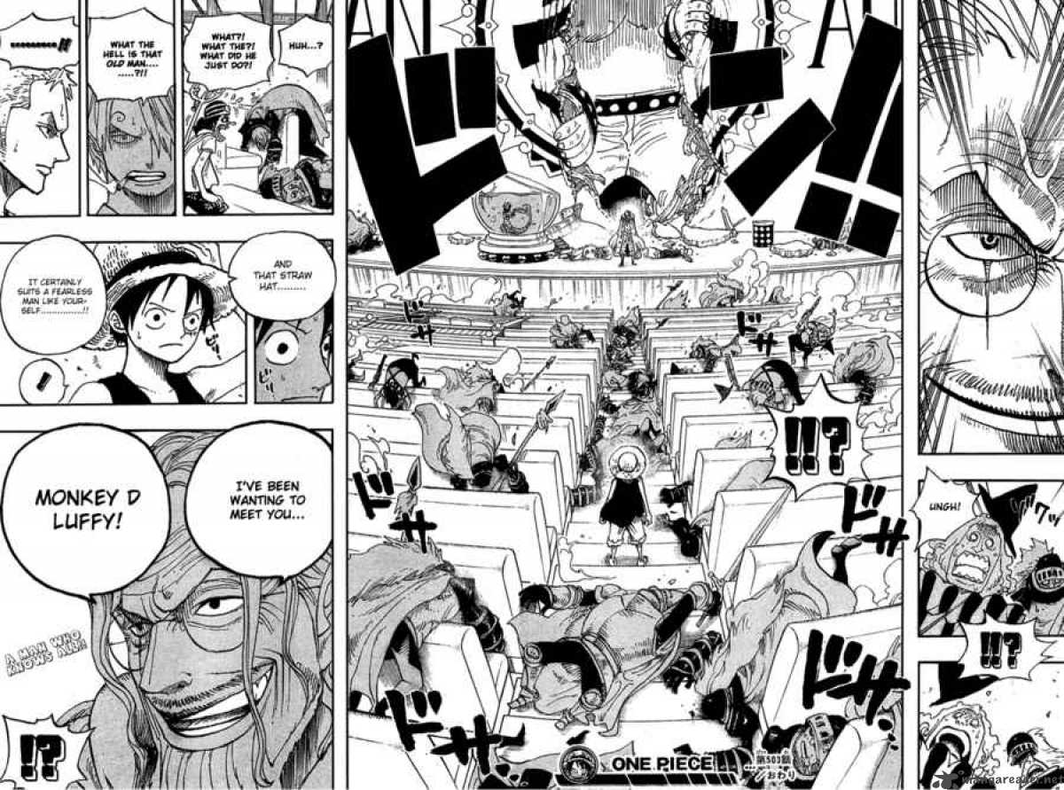 One Piece Chapter 503 - Page 17 in English