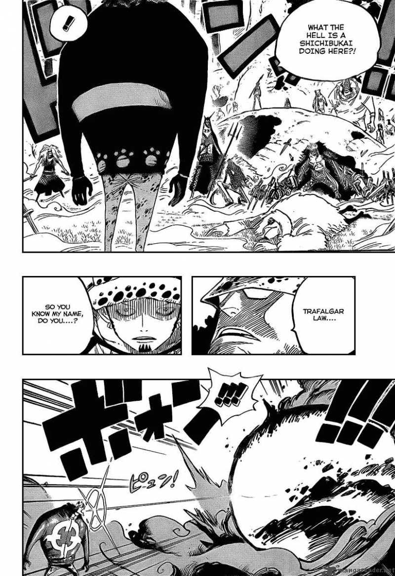 One Piece Chapter 506 - Page 4 in English