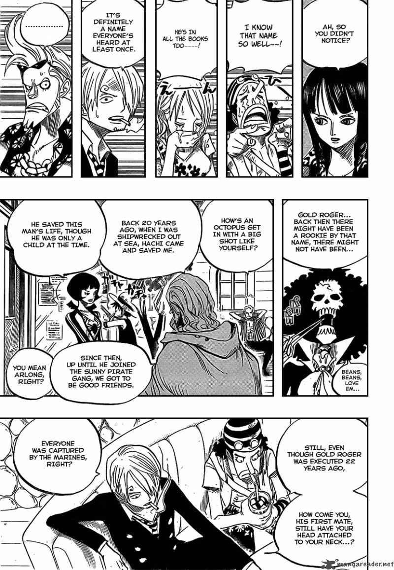 One Piece Chapter 506 - Page 9 in English