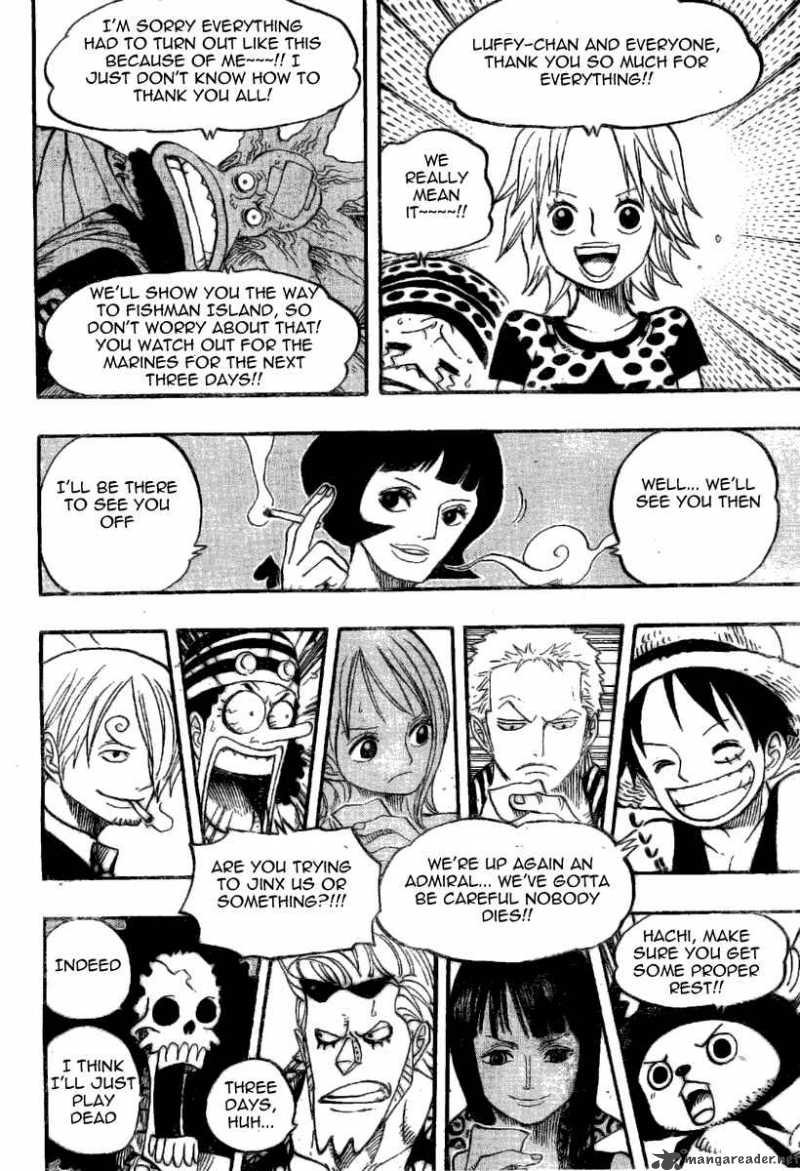 One Piece Chapter 507 - Page 12 in English