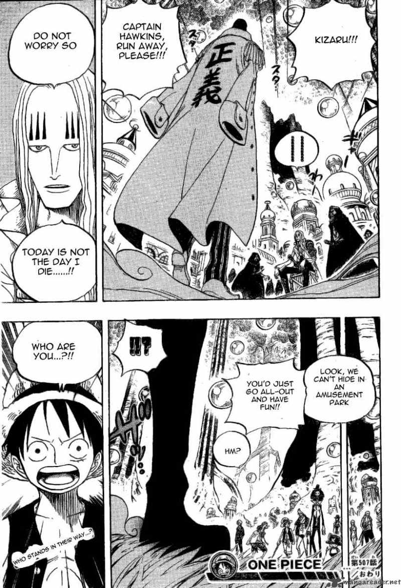 One Piece Chapter 507 - Page 19 in English