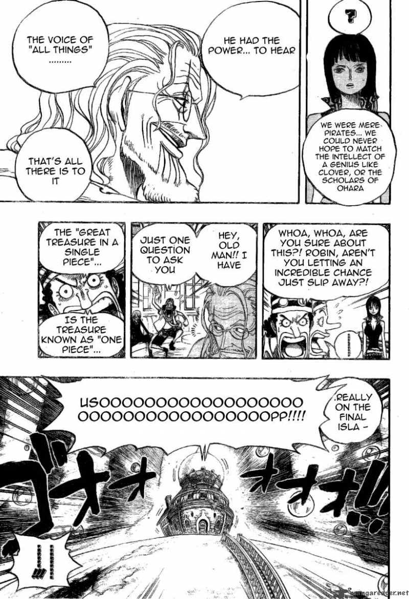 One Piece Chapter 507 - Page 7 in English