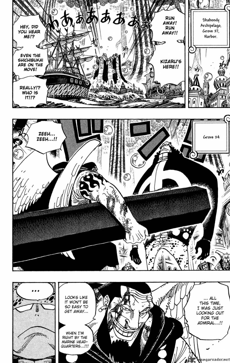 One Piece Chapter 508 - Page 6 in English