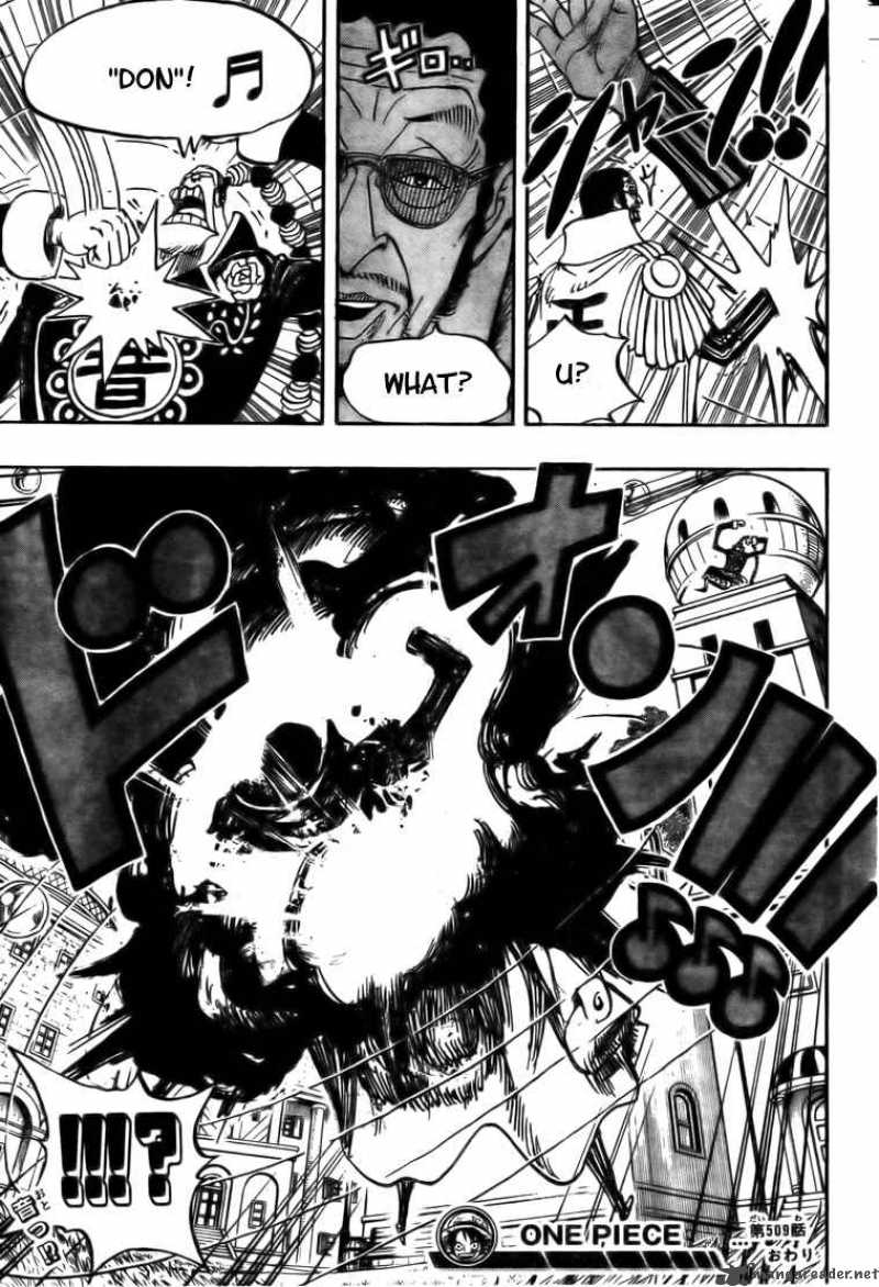 One Piece Chapter 509 - Page 19 in English