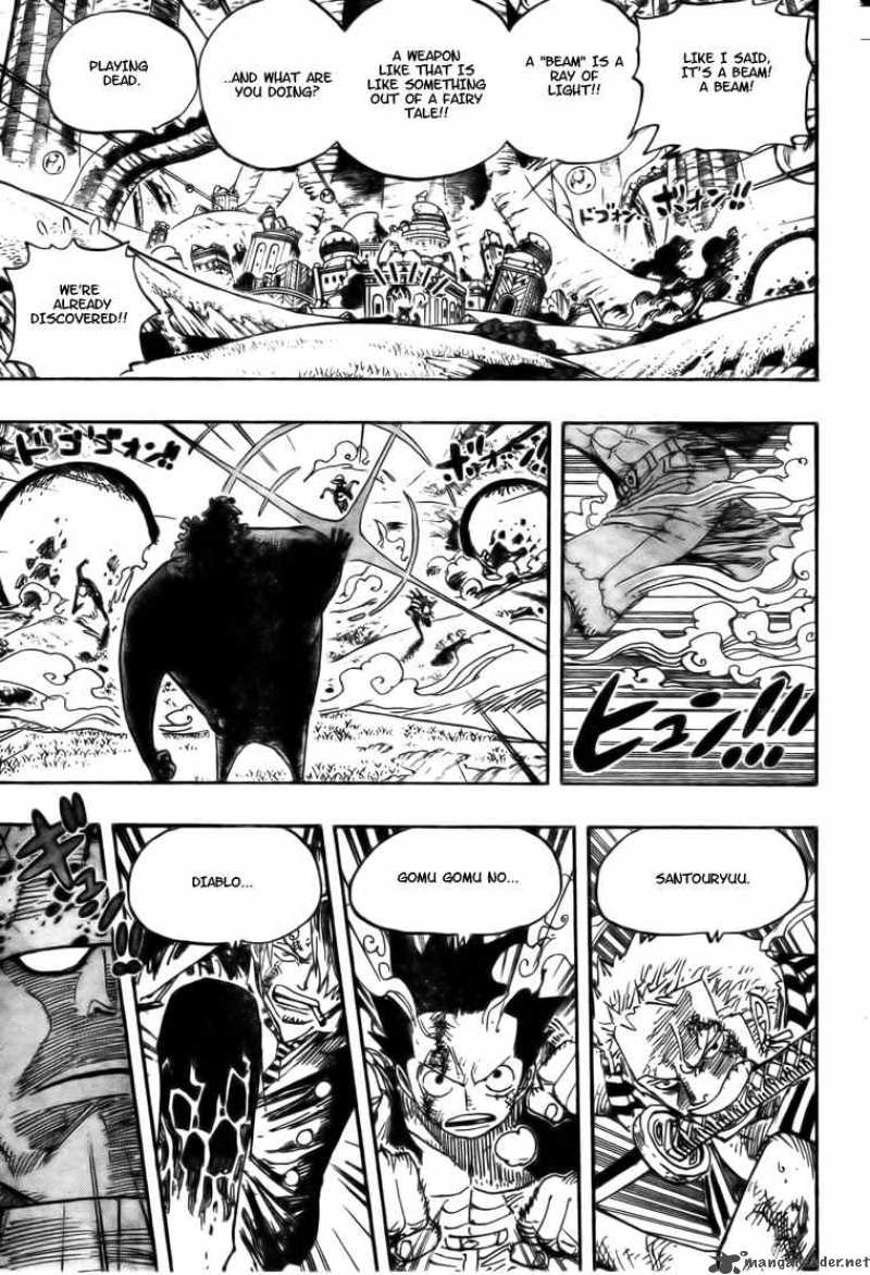 One Piece Chapter 509 - Page 3 in English