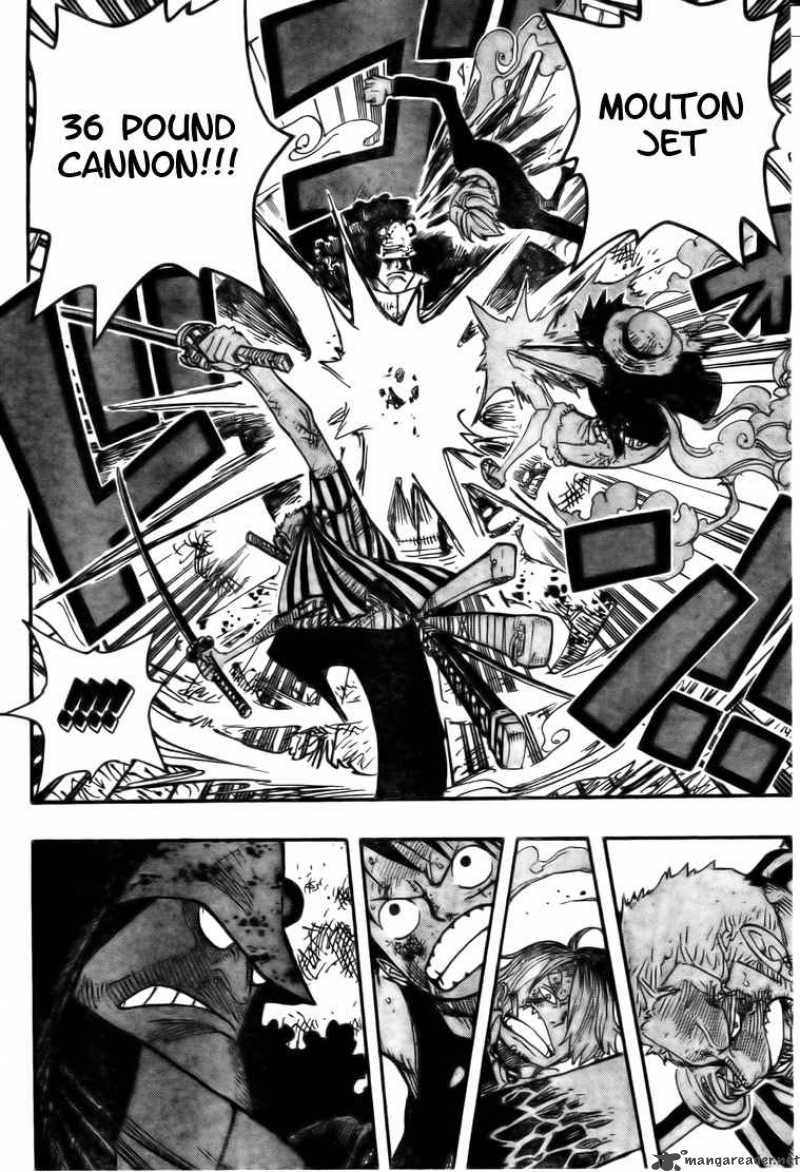 One Piece Chapter 509 - Page 4 in English