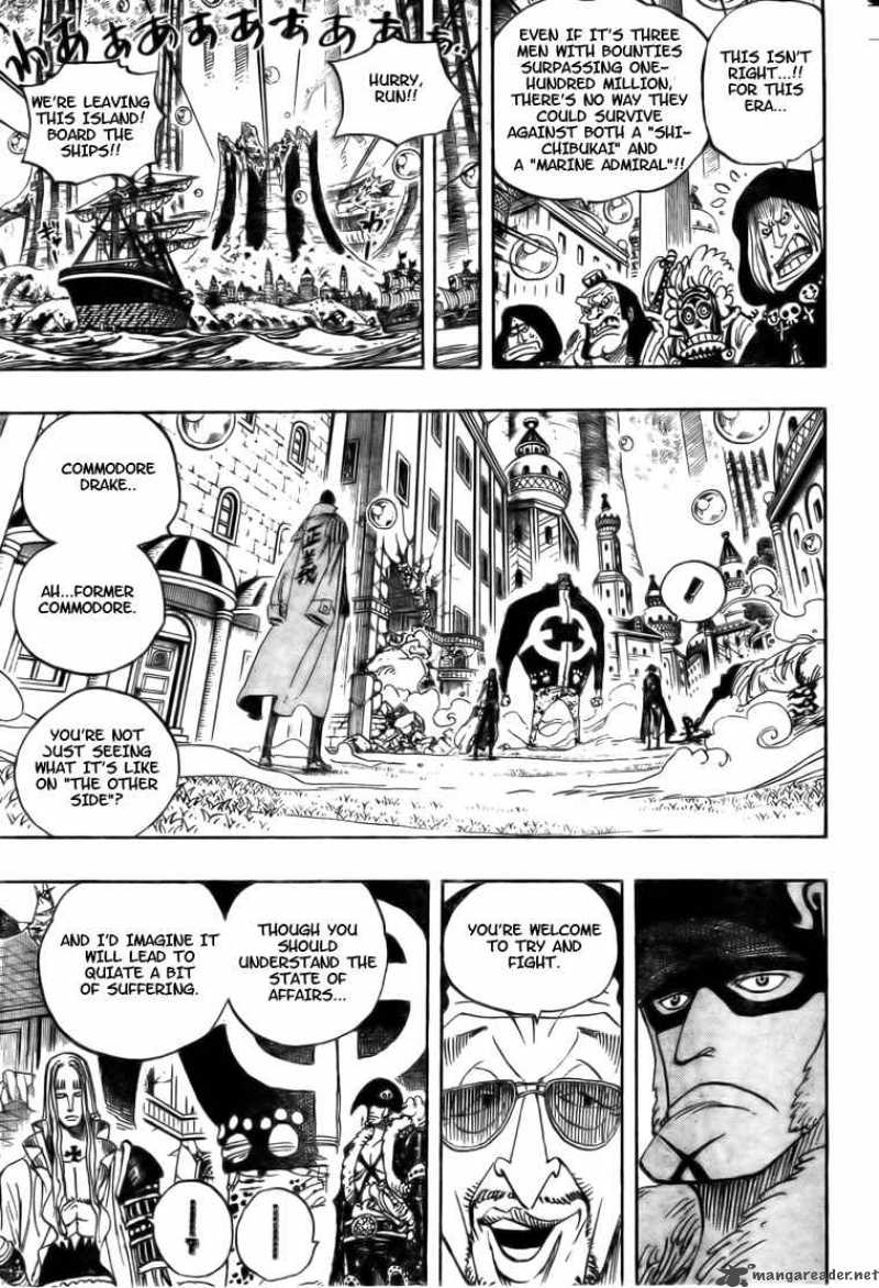 One Piece Chapter 509 - Page 9 in English