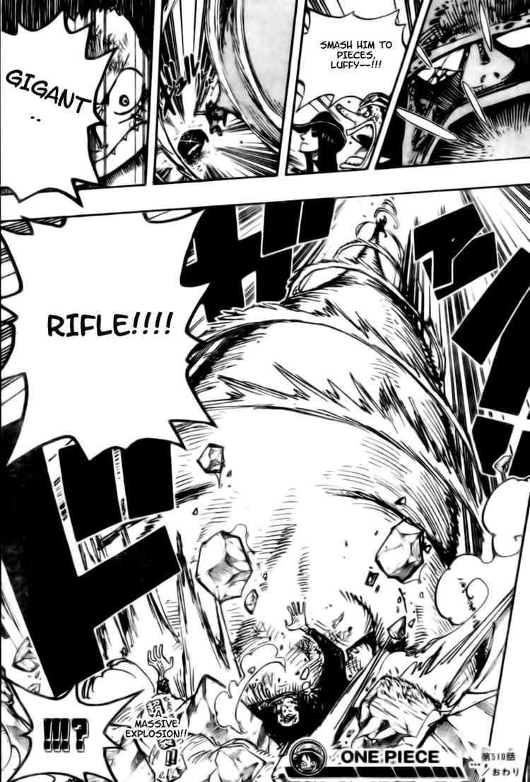 One Piece Chapter 510 - Page 19 in English
