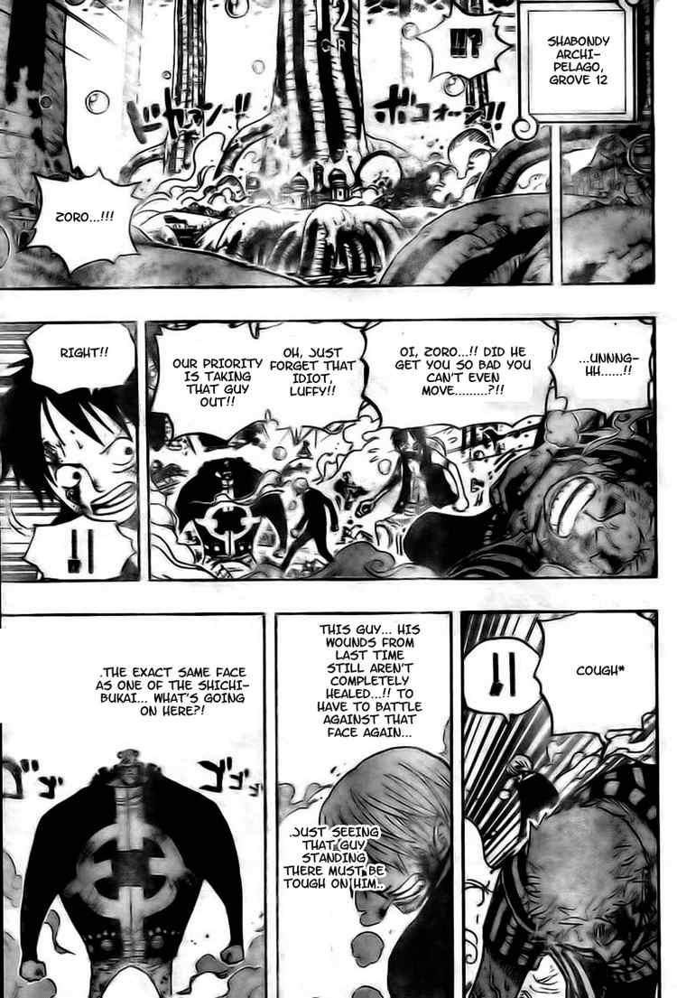 One Piece Chapter 510 - Page 9 in English