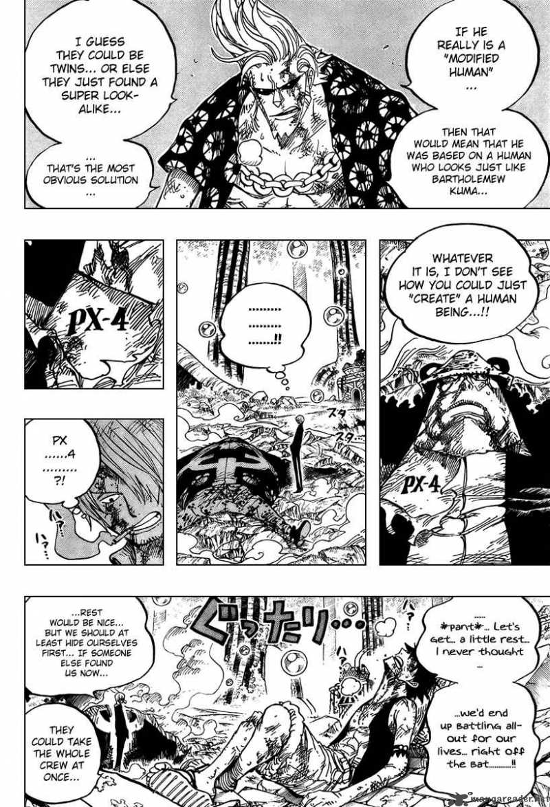 One Piece Chapter 511 - Page 5 in English