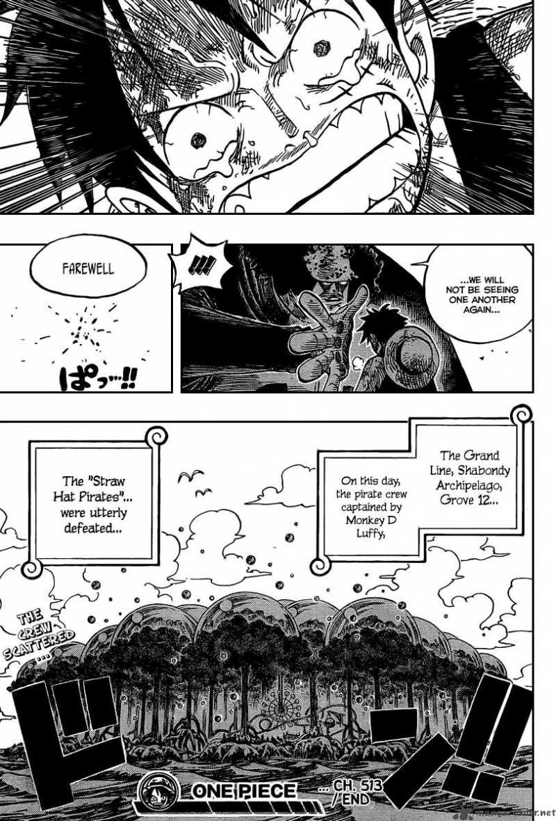 One Piece Chapter 513 - Page 18 in English