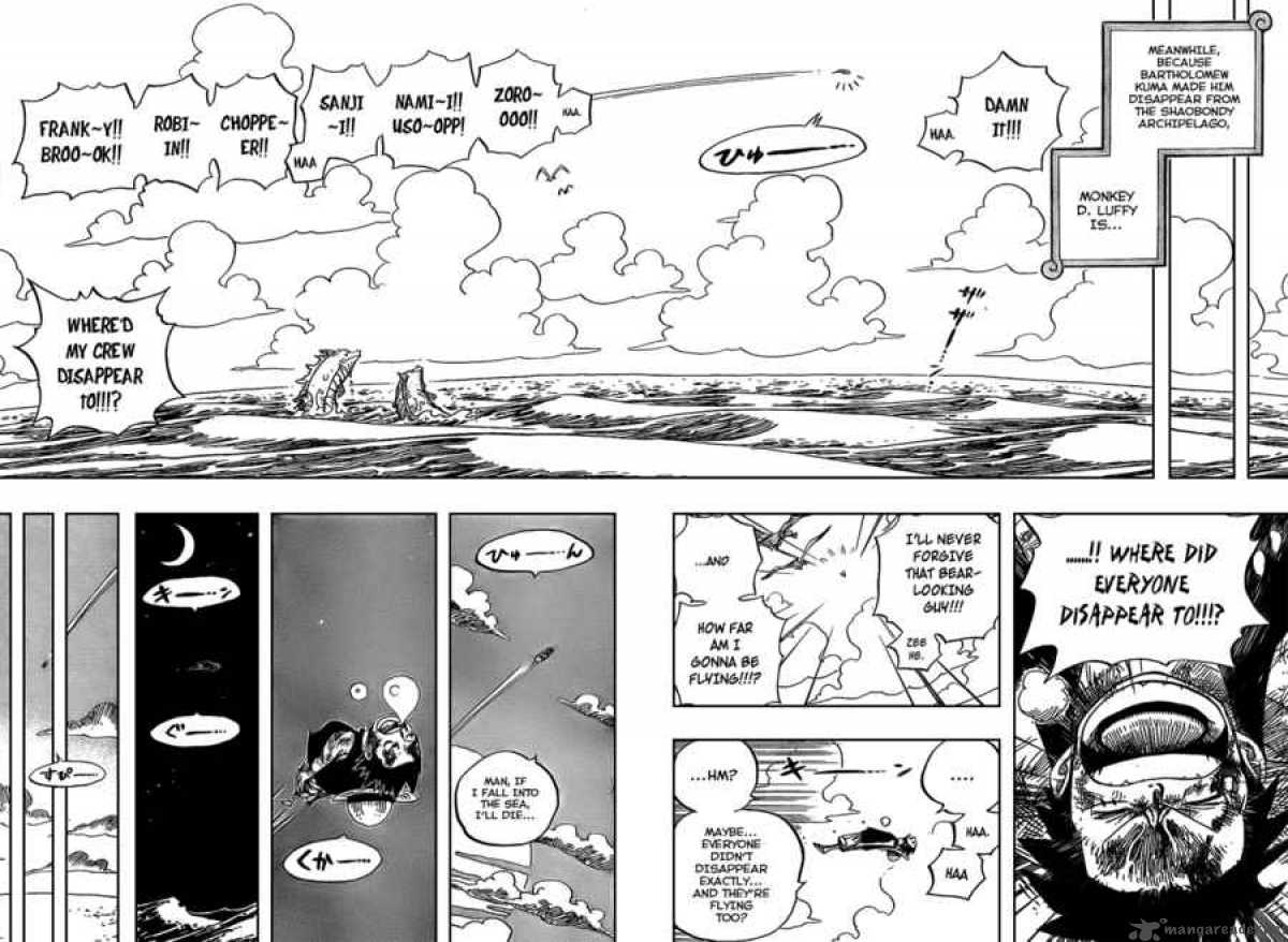One Piece Chapter 514 - Page 6 in English