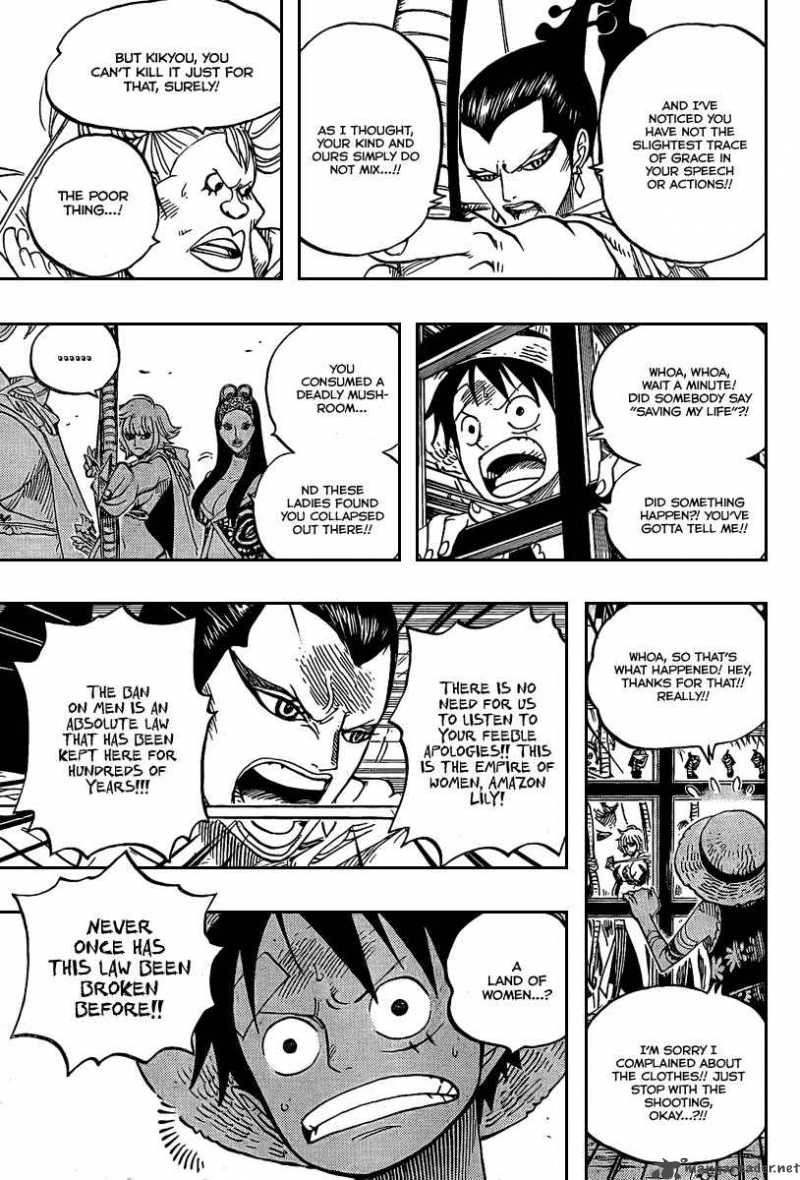One Piece Chapter 515 - Page 10 in English