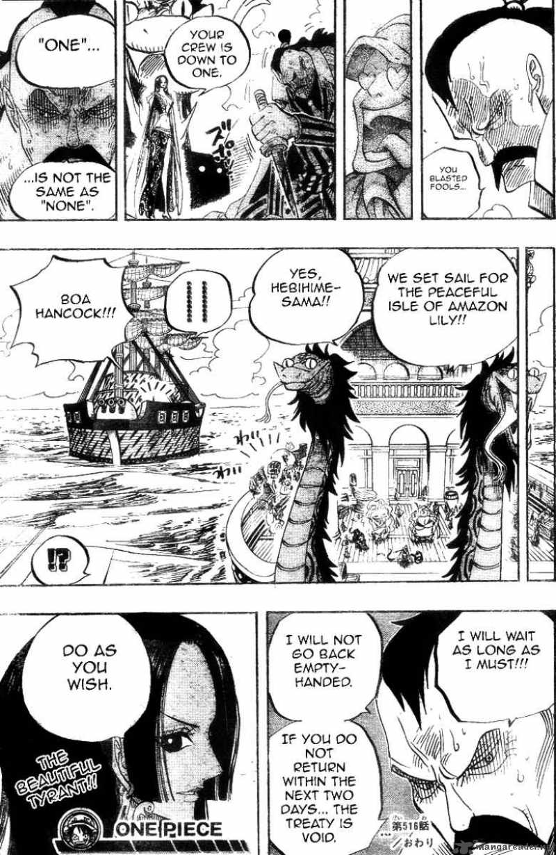 One Piece Chapter 516 - Page 17 in English