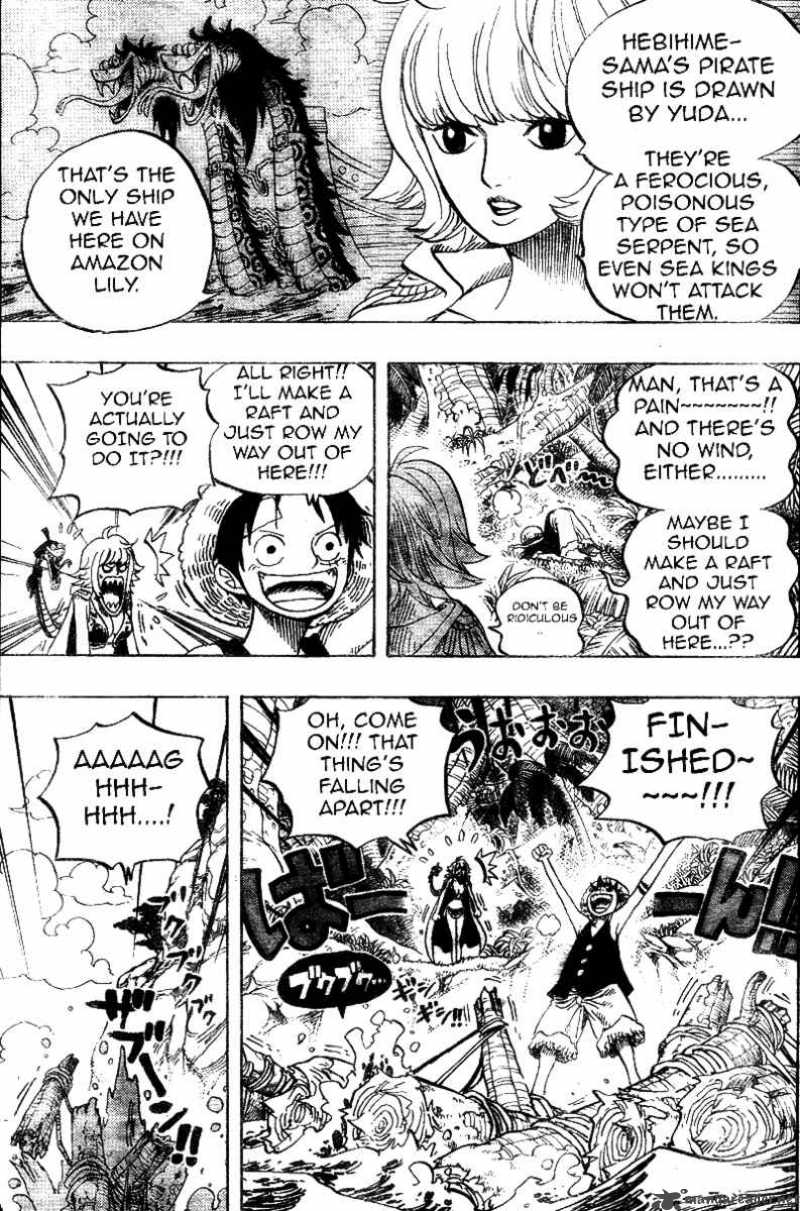 One Piece Chapter 516 - Page 4 in English