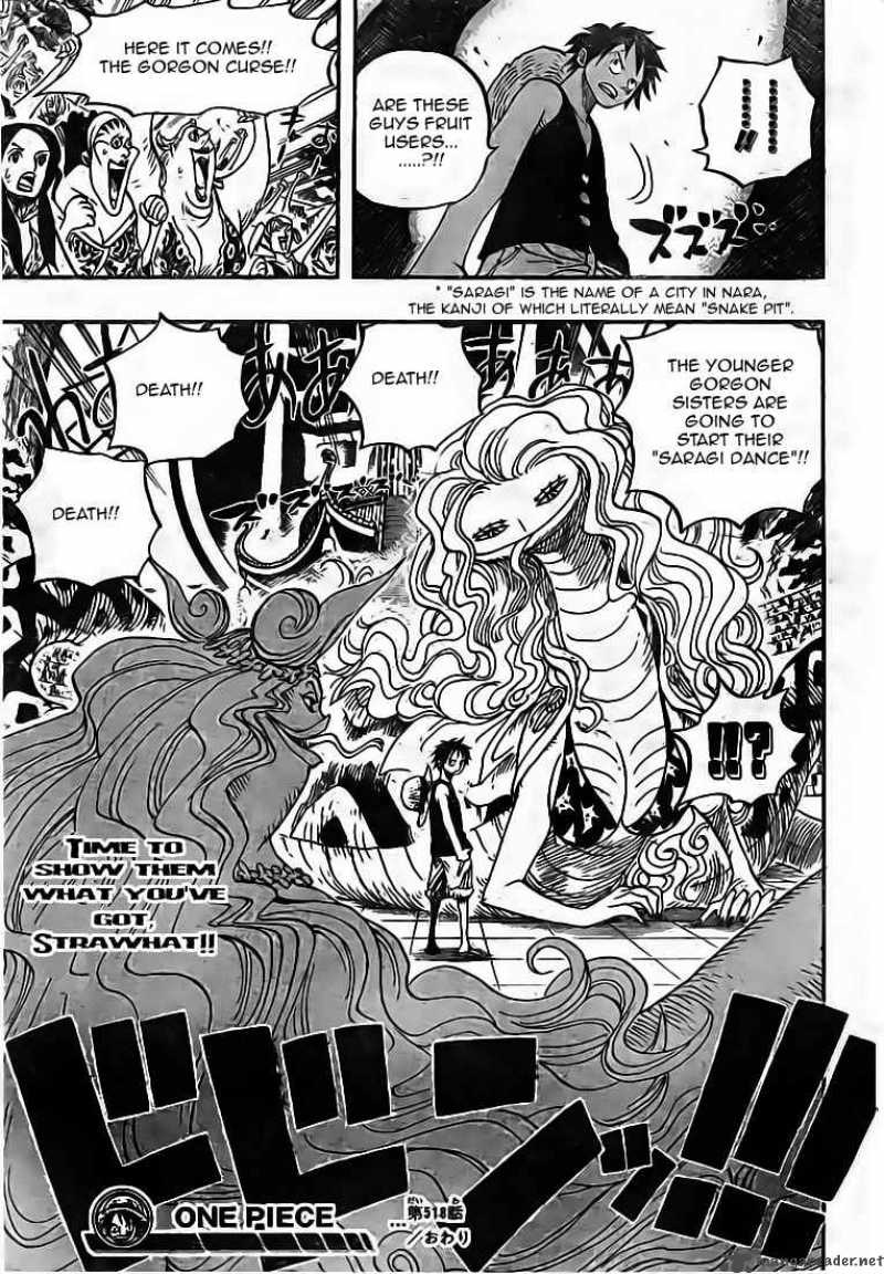 One Piece Chapter 518 - Page 20 in English