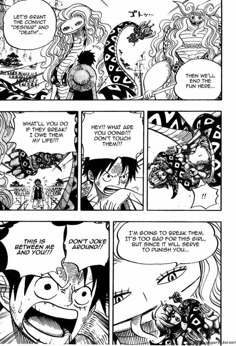 One Piece Chapter 519 - Page 15 in English