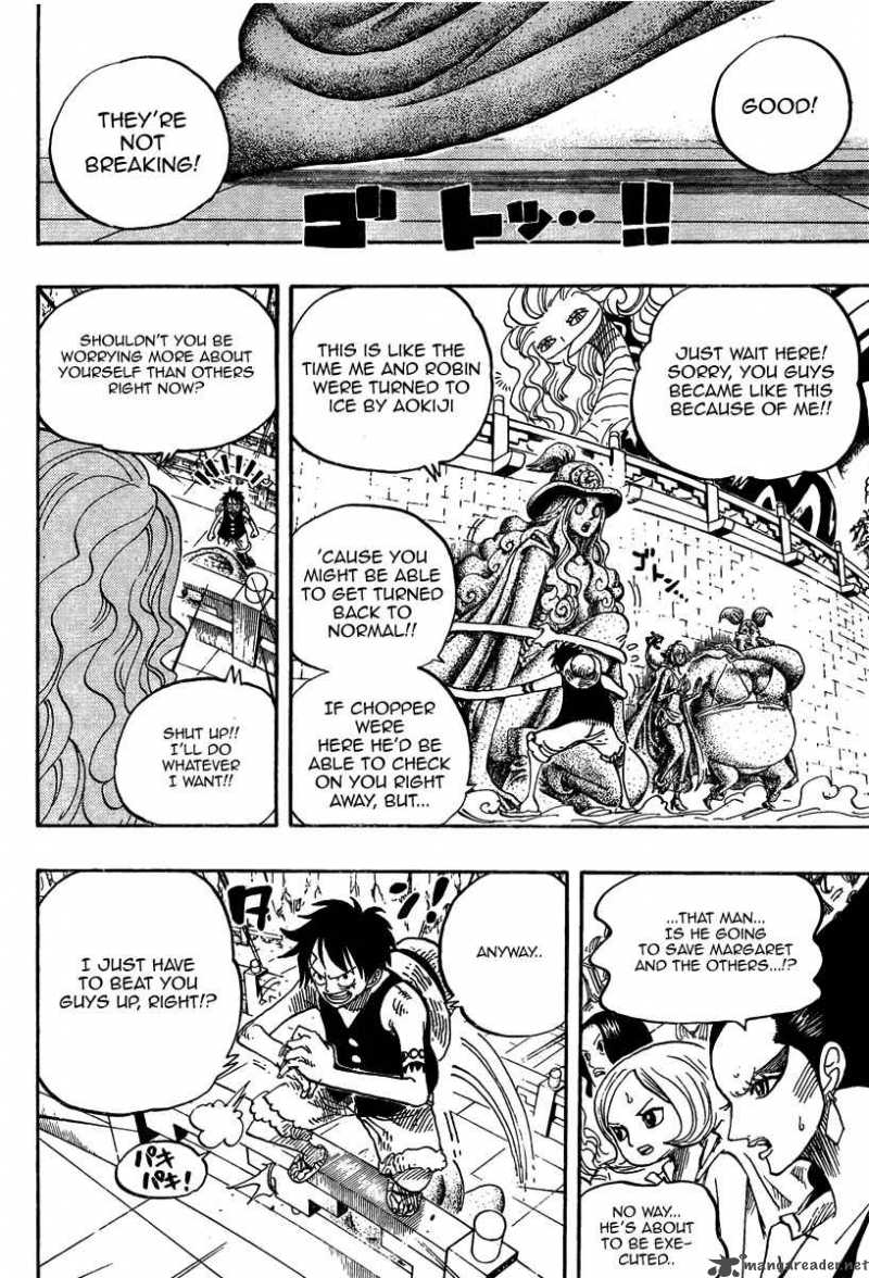 One Piece Chapter 519 - Page 4 in English