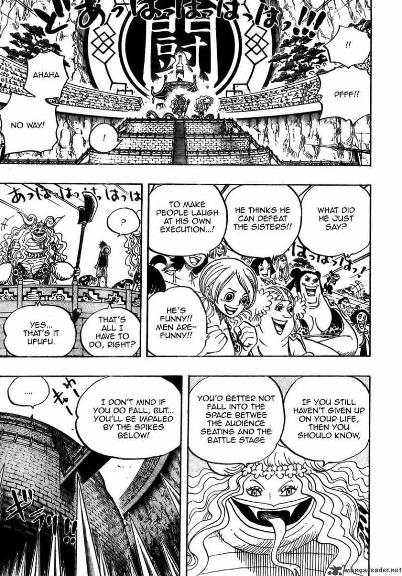 One Piece Chapter 519 - Page 5 in English