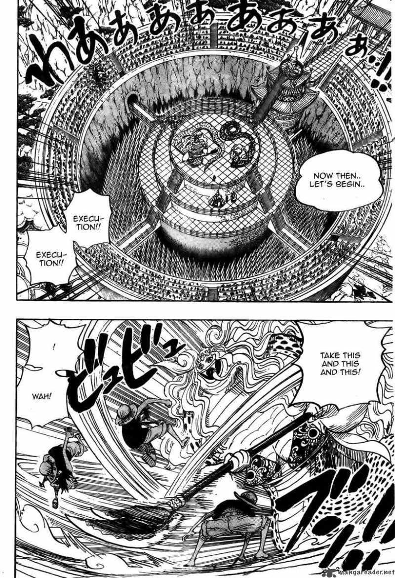 One Piece Chapter 519 - Page 6 in English
