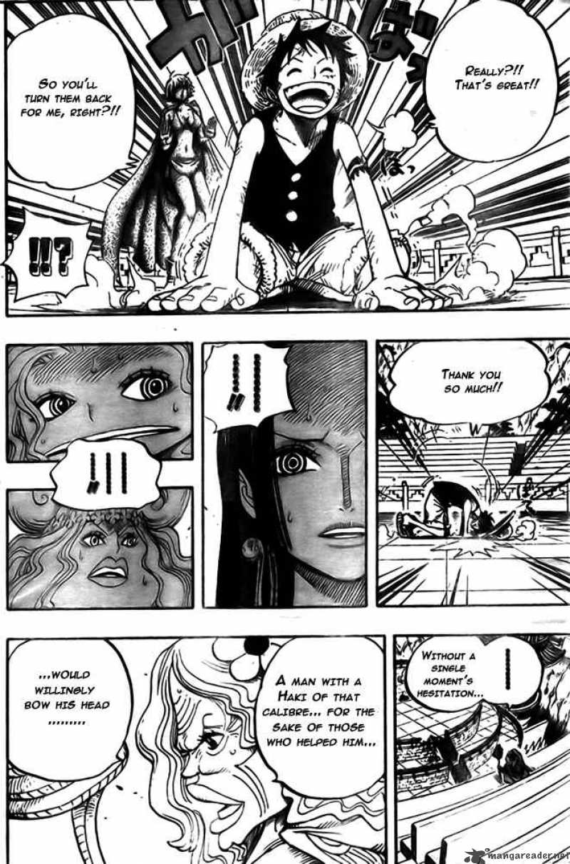 One Piece Chapter 521 - Page 4 in English