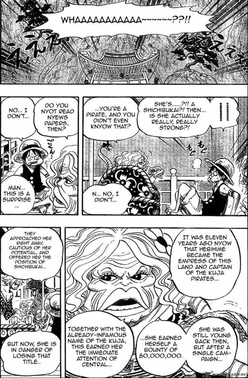 One Piece Chapter 522 - Page 8 in English