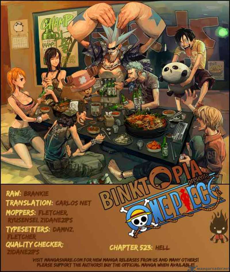One Piece Chapter 523 - Page 20 in English