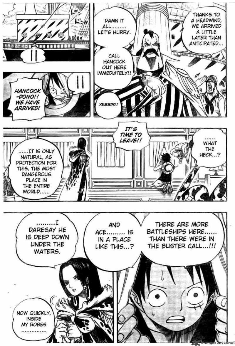 One Piece Chapter 525 - Page 11 in English