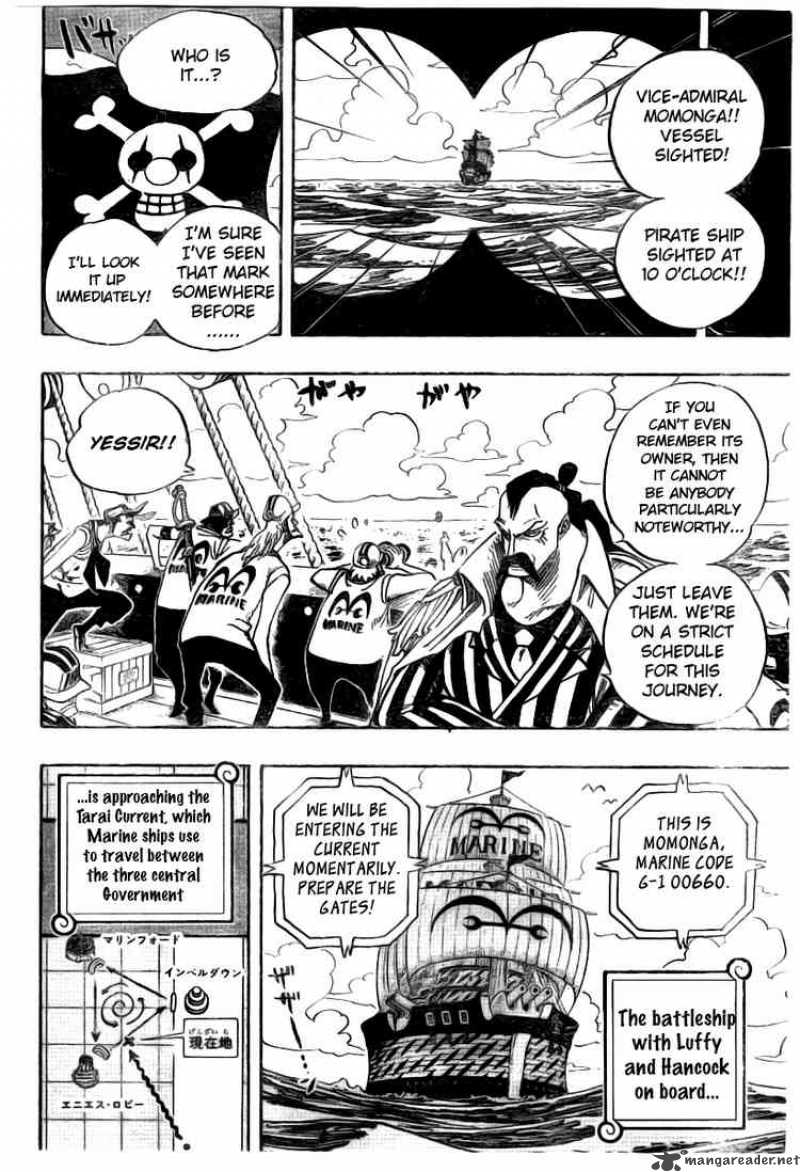 One Piece Chapter 525 - Page 4 in English