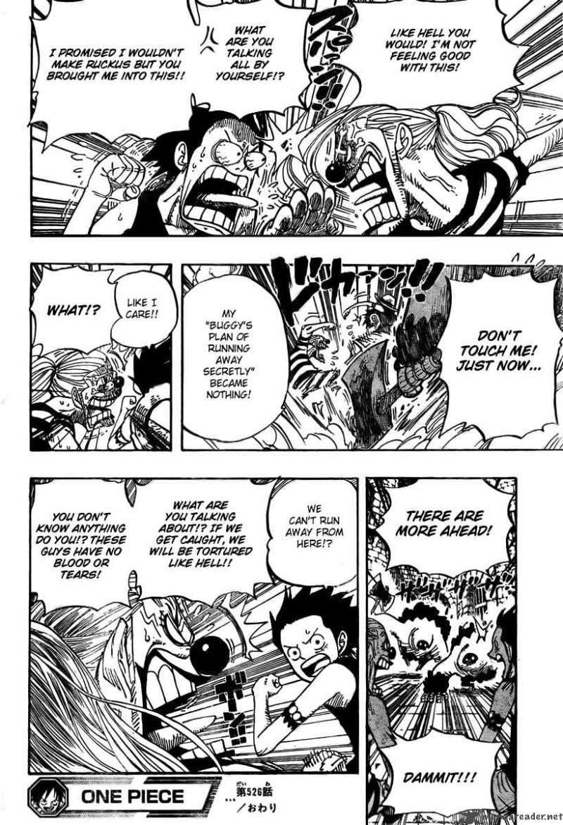 One Piece Chapter 526 - Page 19 in English