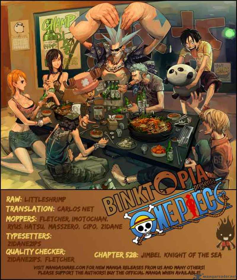 One Piece Chapter 528 - Page 19 in English