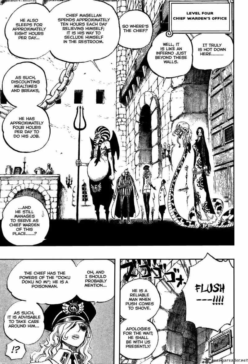 One Piece Chapter 528 - Page 5 in English