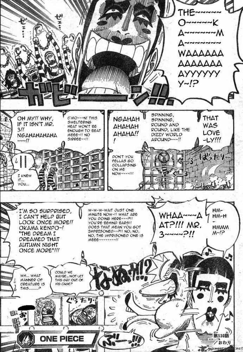 One Piece Chapter 530 - Page 19 in English
