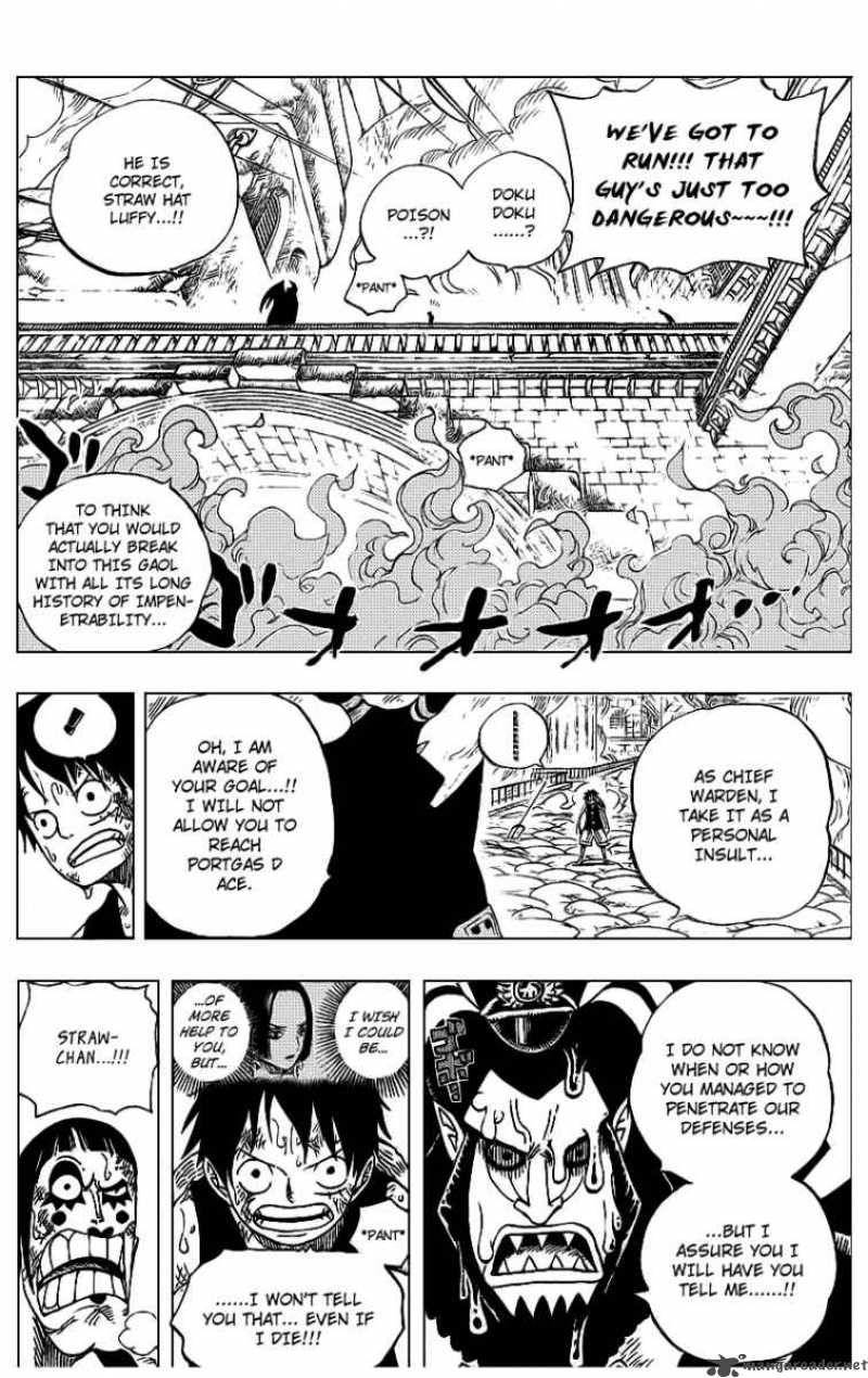 One Piece Chapter 534 - Page 4 in English