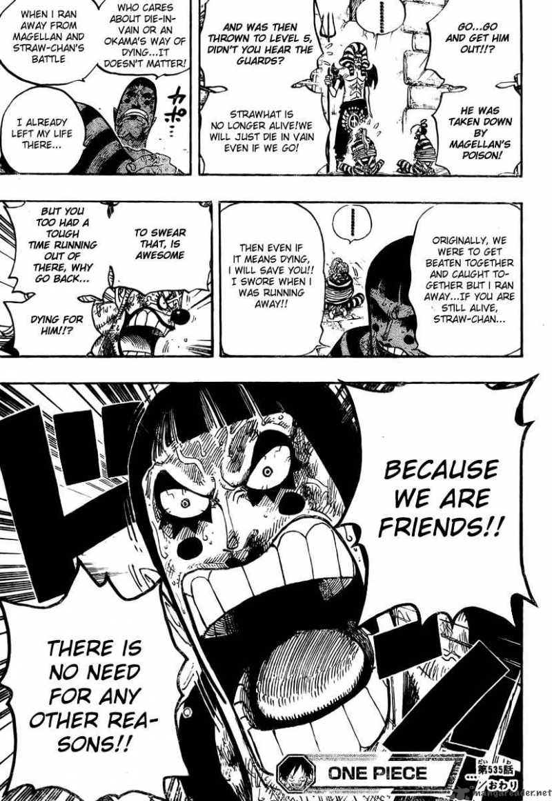 One Piece Chapter 535 - Page 20 in English