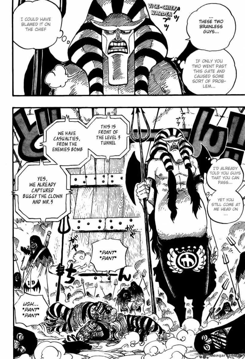 One Piece Chapter 535 - Page 3 in English