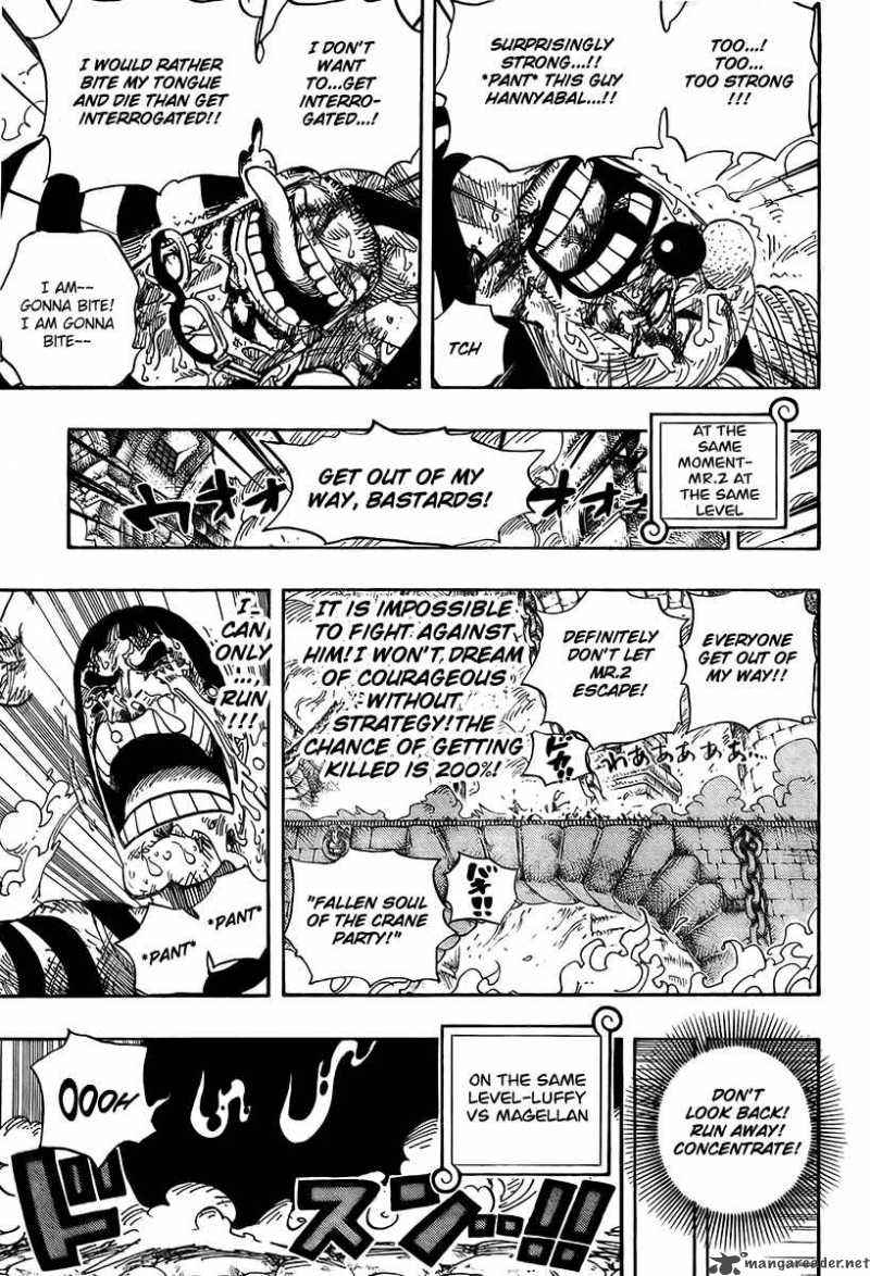 One Piece Chapter 535 - Page 4 in English
