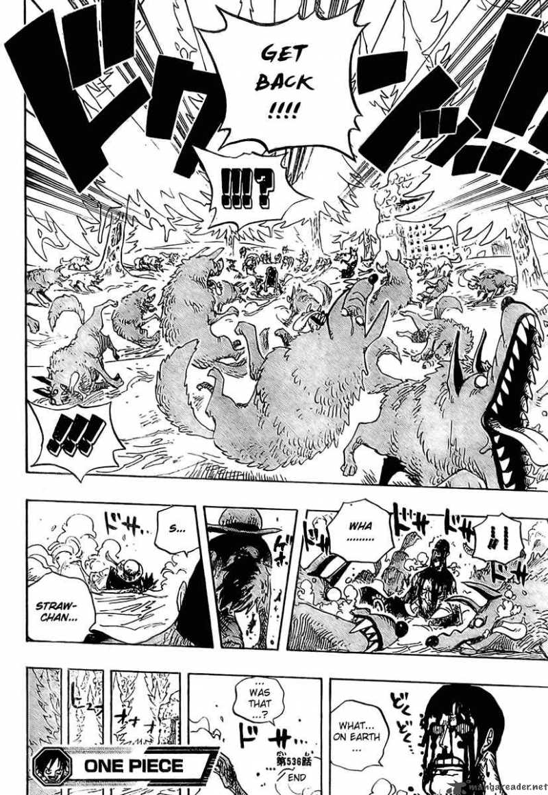 One Piece Chapter 536 - Page 19 in English
