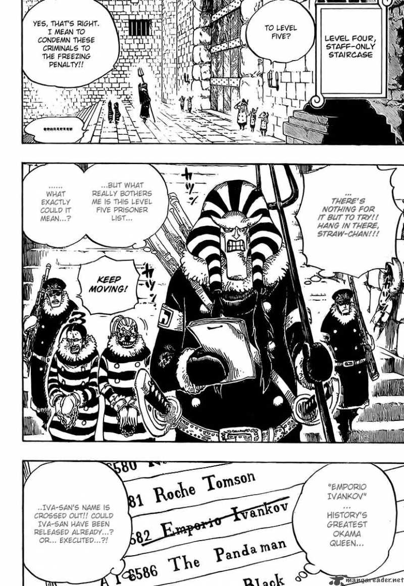 One Piece Chapter 536 - Page 5 in English