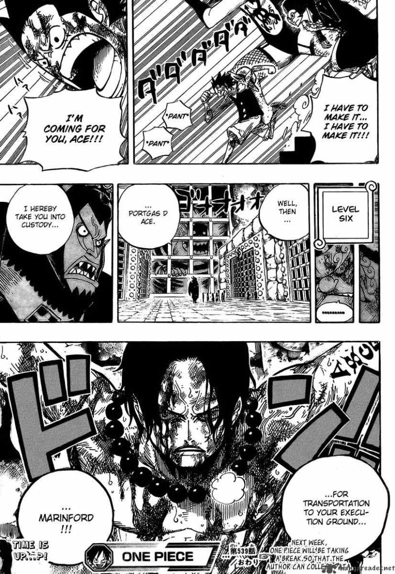 One Piece Chapter 539 - Page 19 in English