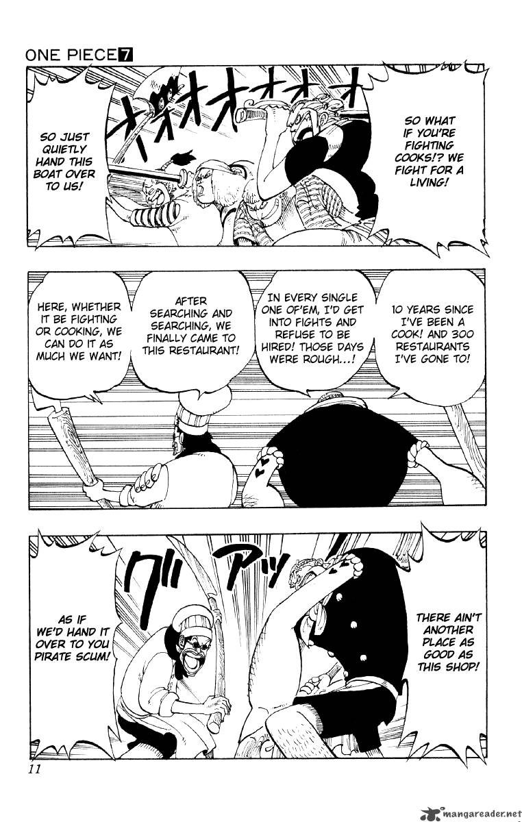 One Piece Chapter 54 - Page 11 in English