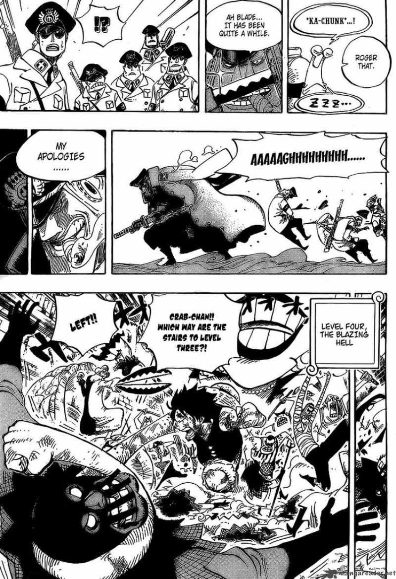 One Piece Chapter 542 - Page 10 in English