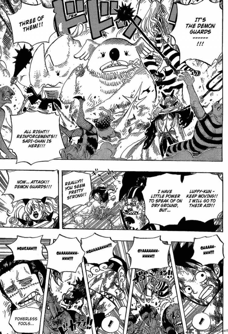 One Piece Chapter 542 - Page 14 in English