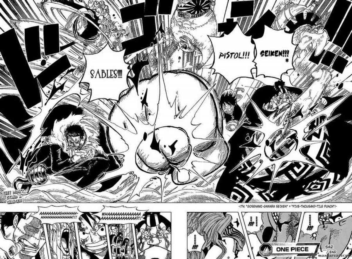 One Piece Chapter 542 - Page 16 in English