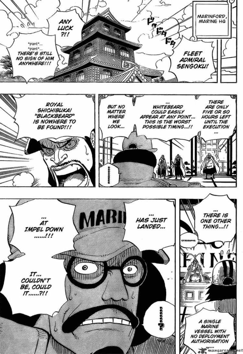 One Piece Chapter 542 - Page 3 in English